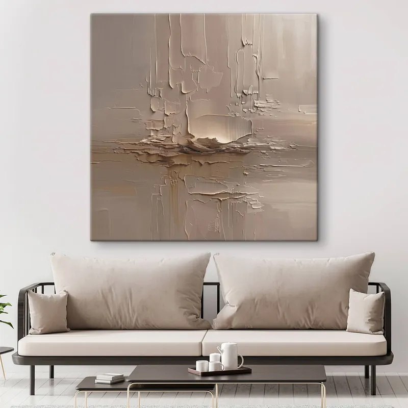 Preferatul clienților Pictură pe pânză Abstracție cu imitație de lovituri mari de pensulă Nr s41356
