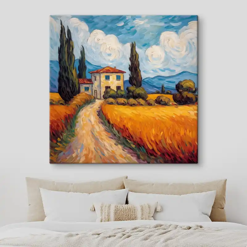 Doar azi Pictură pe pânză Zi însorită în Toscana Nr s41500