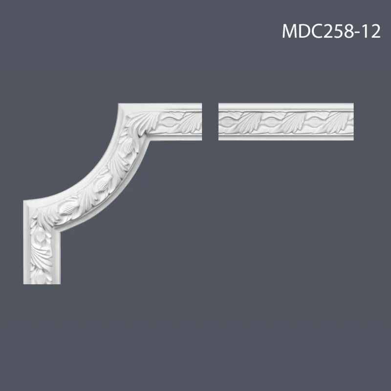 Reduceri Coltar decorativ MDC258-12 pentru braul MDC258, 25.5 X 25.5 X 5.4 cm, Mardom Decor Coltar decorativ MDC258-12 pentru braul MDC258, 25.5 X 25.5 X 5.4 cm, Mardom Decor