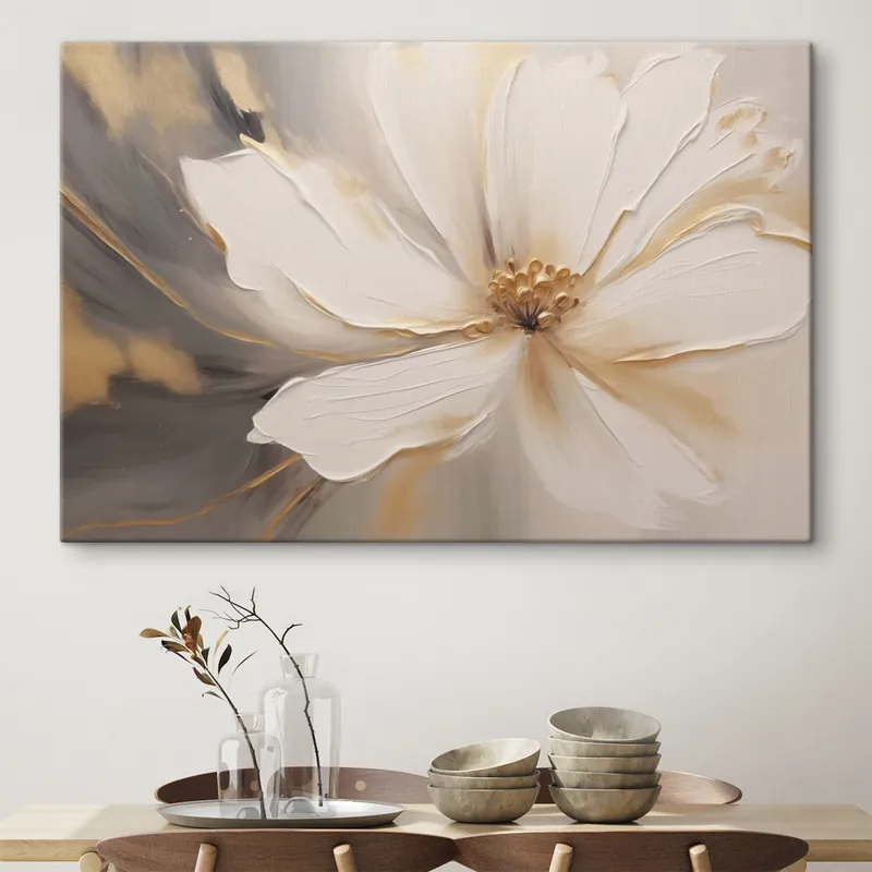 Reducere Pictură pe pânză Floare mare Nr s41679