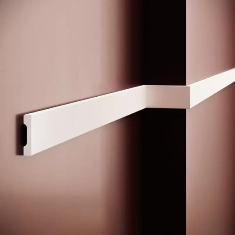 Nu rata Brau decorativ din polimer rigid B20 - 200 X 5.8 X 1.2 cm, Manavi Brâuri Decorative pentru Pereți - Eleganță și Stil