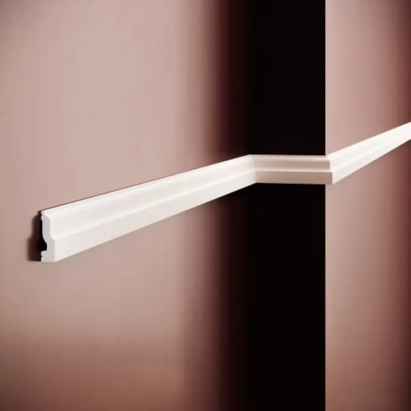 Reducere extra Brau decorativ din polimer rigid B28 - 200 X 4.1 X 1.2 cm, Manavi Brâuri Decorative din Polimer Rigid pentru Pereți