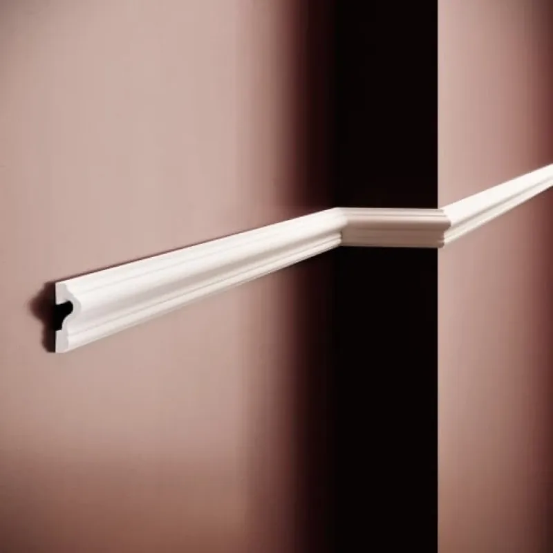 Brau decorativ din polimer rigid B17 - 200 X 4.2 X 1.7 cm, Manavi Brâuri Decorative din Polimer Rigid pentru Pereți Reducere specială