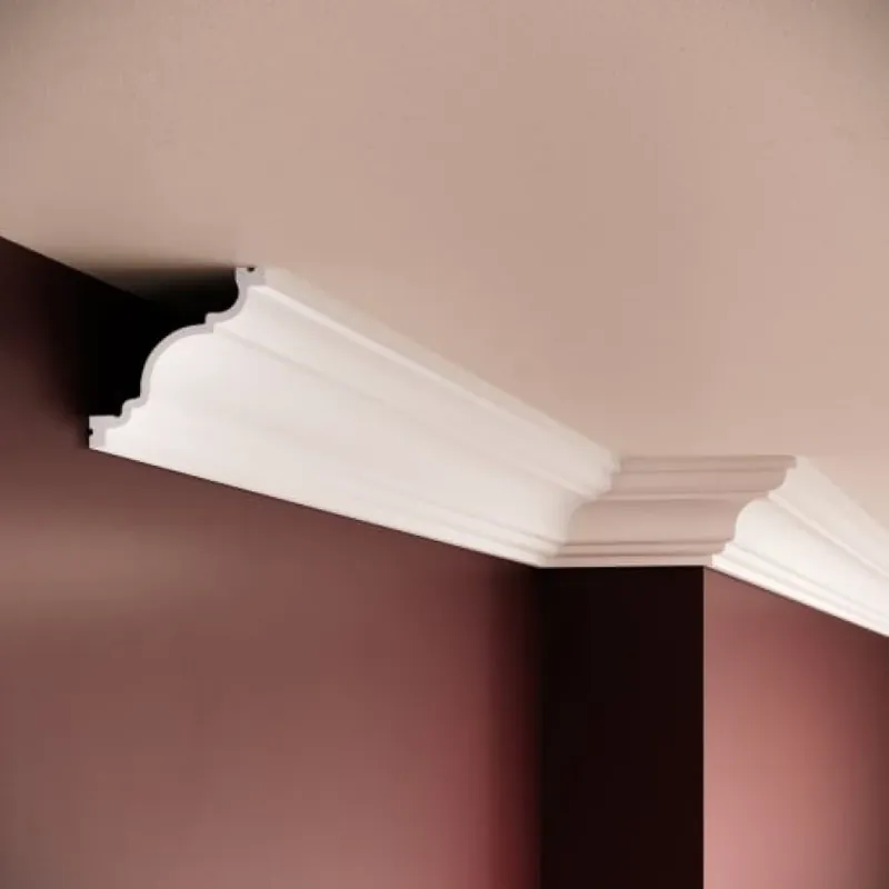 Mai ieftin Cornisa decorativa din polimer rigid C22, Dimensiuni 200 X 6.5 X 7 cm, Manavi Cornișe Decorative pentru Tavan