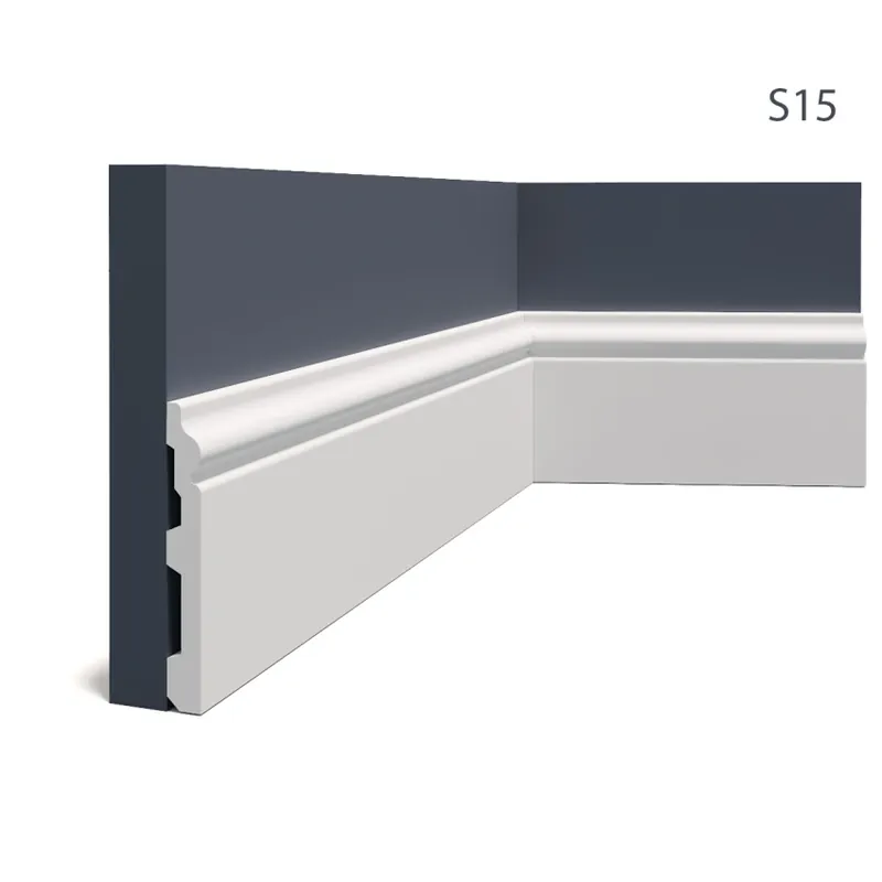 Plinta decorativa din polimer rigid S15, Dimensiuni 200 X 13.8 X 1.7 cm Plinta decorativa din polimer rigid S15, Dimensiuni 200 X 13.8 X 1.7 cm Premium