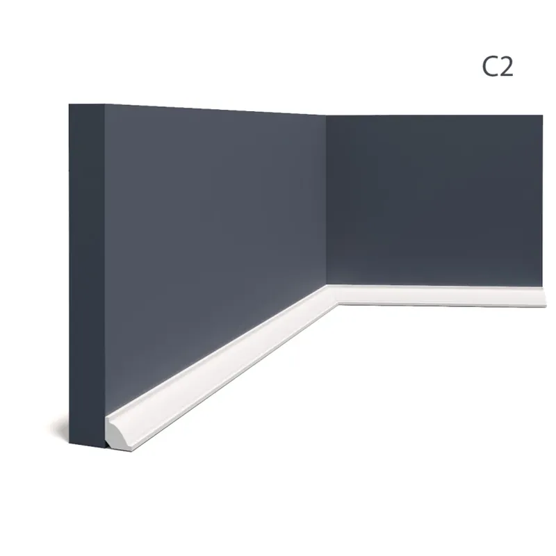 Cornisa decorativa din polimer rigid C2 - 2.2 x 2.2 x 200 cm, Manavi Cornisa decorativa din polimer rigid C2 - 2.2 x 2.2 x 200 cm, Manavi Lichidare de stoc