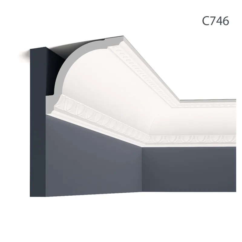 Cornisa decorativa din poliuretan C746 - 10.8x13.7x200 cm, Manavi Cornisa decorativa din poliuretan C746 - 10.8x13.7x200 cm, Manavi Retur gratuit