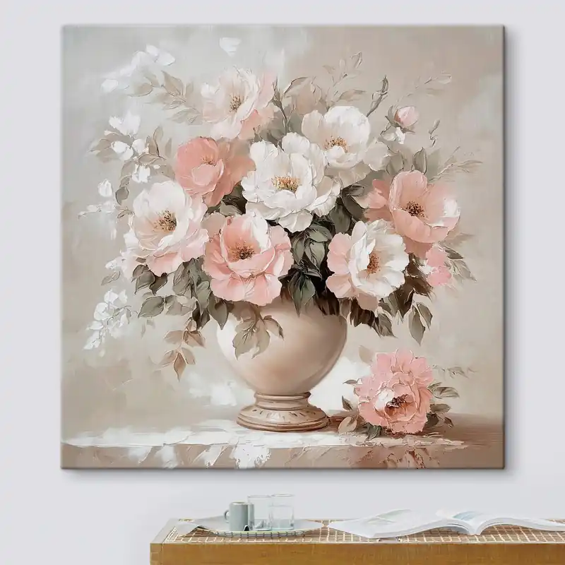 Reducere Pictură pe pânză Buchet de flori într-o vază Nr s41842
