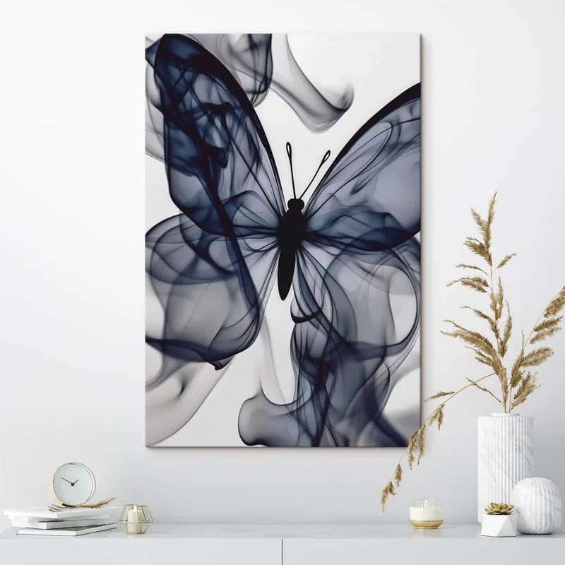 Pictură pe pânză Fluture abstract Nr s41988 Plată sigură