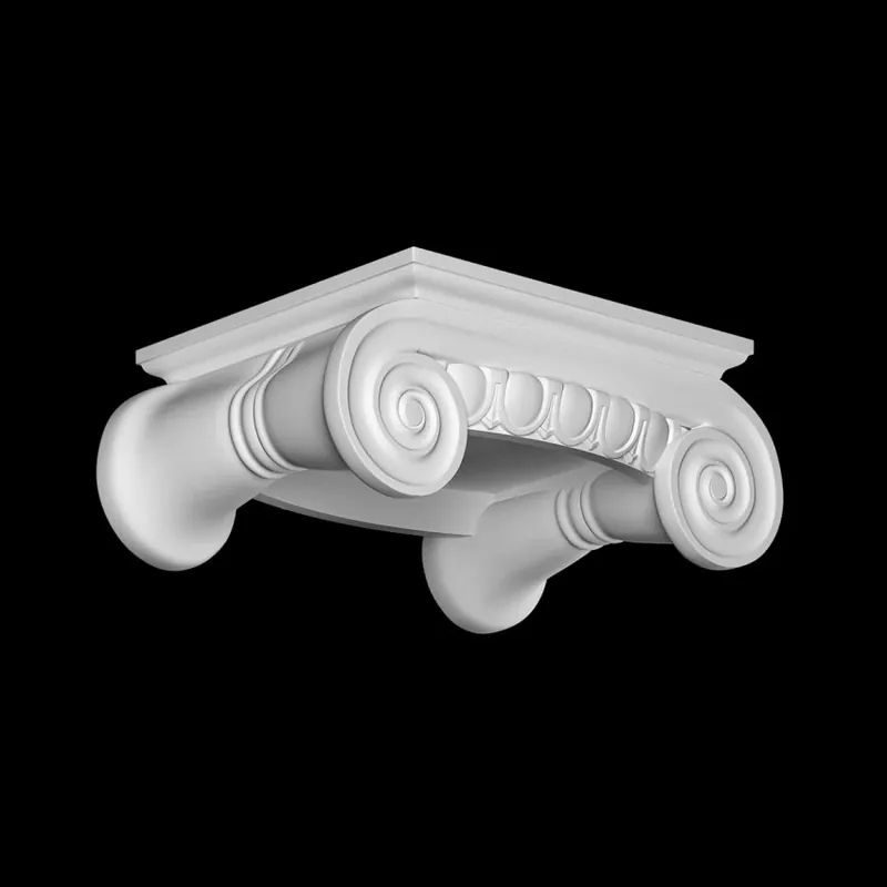Capitel coloana 4.11.202, Dimensiuni 54 x 24.1 x 63.5 cm, Gaudi Decor Capitel decorativ pentru coloane Popular