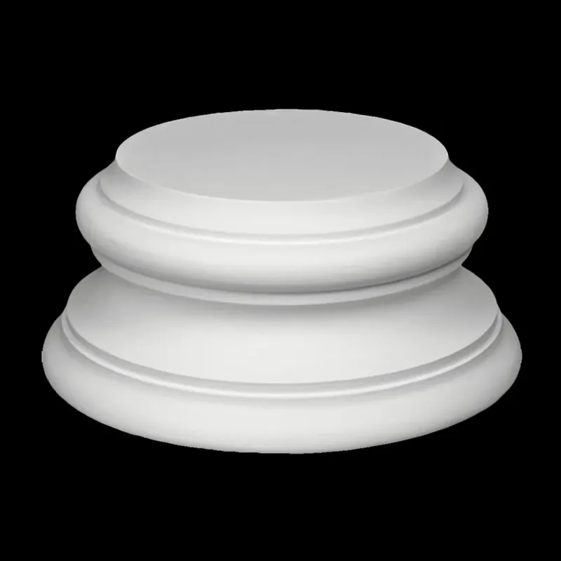 Bază coloană 1.13.200, Dimensiuni 37.8 x 17.1 x 37.9 x Ø25 cm, Gaudi Decor Bază Coloană Decorativă 1.13.200 Ieftin