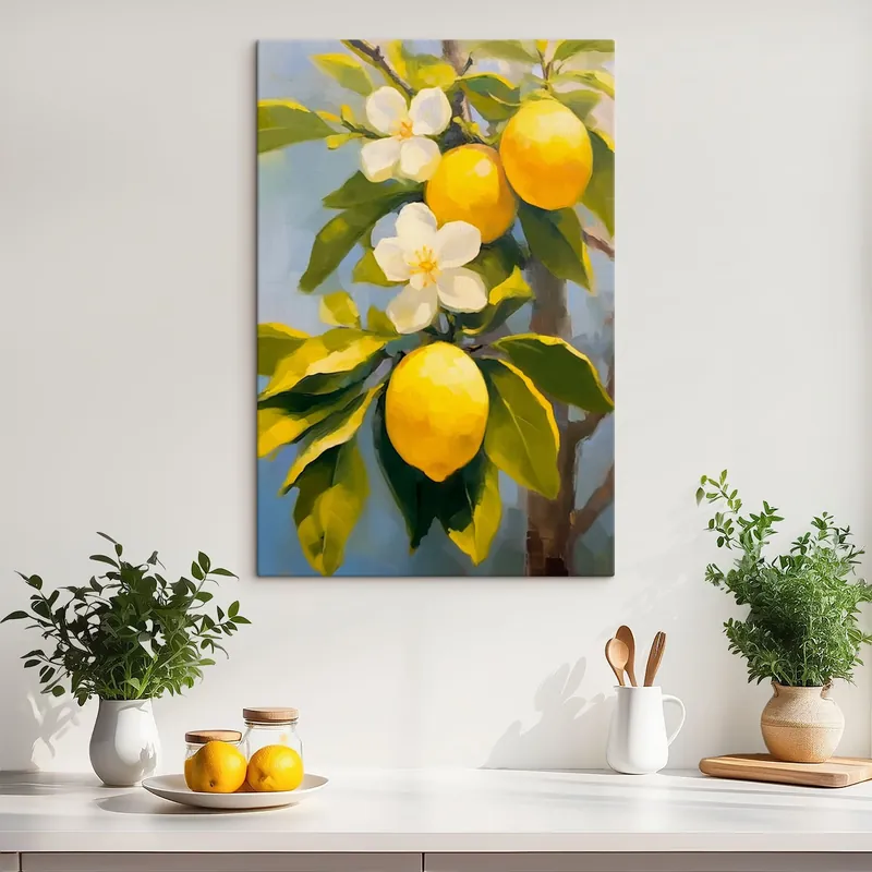 Pictură pe pânză Lămâi Nr s41791 Retur gratuit