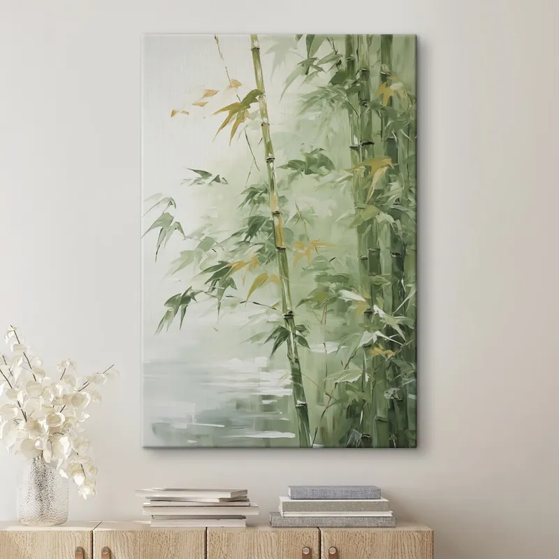 Pictură pe pânză Bamboo grove pictura imitație Nr s42118 Livrare expres