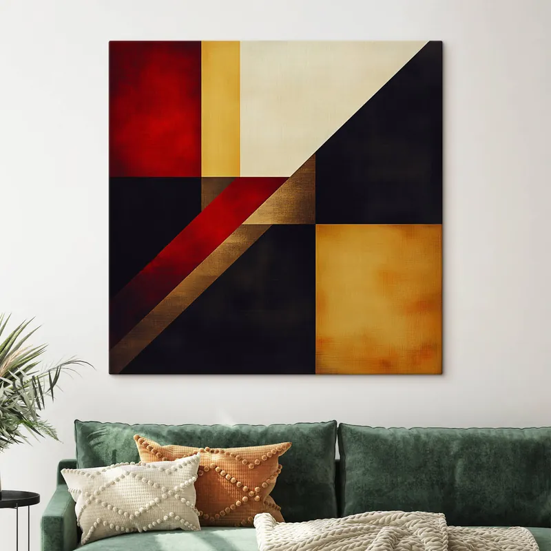 Livrare rapidă Pictură pe pânză Abstracție geometrică Nr s41991