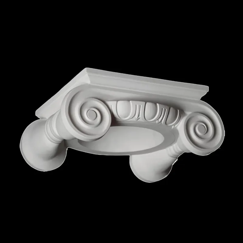 Capitel coloana 1.11.004, Dimensiuni 43.8 x 17.4 x 35.8 cm, Gaudi Decor Capitel decorativ pentru coloane Ultima șansă