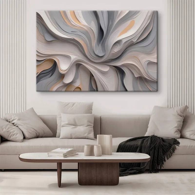 Lichidare de stoc Pictură pe pânză Valuri abstracte Nr s42246