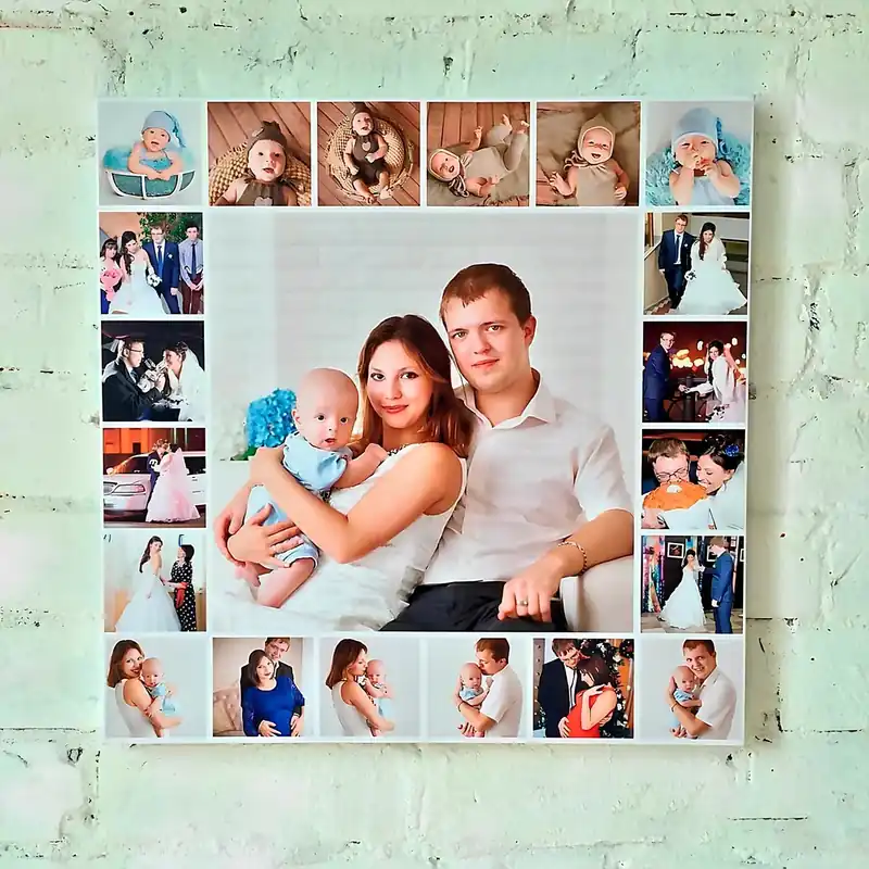 Pictură pe pânză Tablou collage foto unic din fotografiile dvs Nr s42672 Cumpără acum