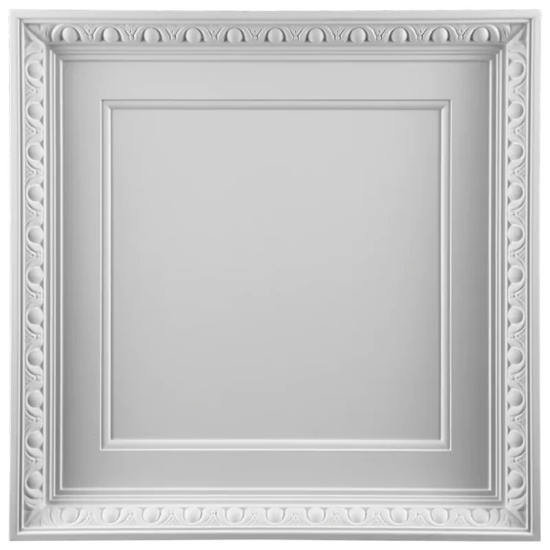 Discount Ornament decorativ tavan Panou 1.57.001, Dimensiuni 60 x 6.9 x 60 cm, Gaudi Decor Ornament decorativ tavan Panou 1.57.001, Dimensiuni 60 x 6.9 x 60 cm, Gaudi Decor