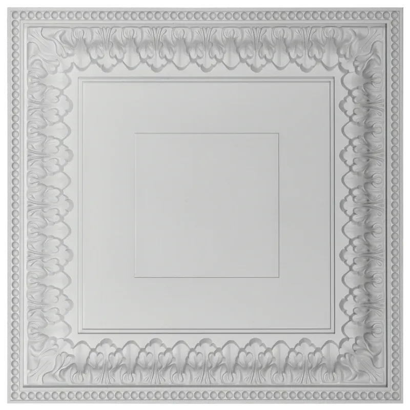 Popular Ornament decorativ tavan Panou 1.57.003, Dimensiuni 60 x 7 x 60 cm, Gaudi Decor Ornament decorativ tavan Panou 1.57.003, Dimensiuni 60 x 7 x 60 cm, Gaudi Decor