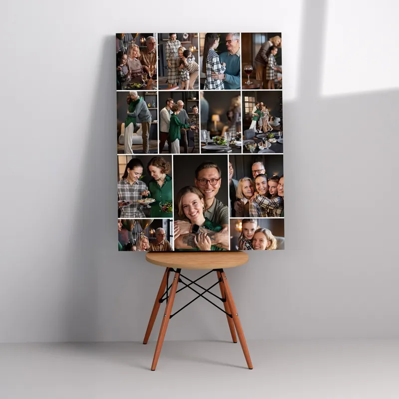 Reducere de preț Pictură pe pânză Imprimare tablou collage pe pânză cu livrare Nr s42684