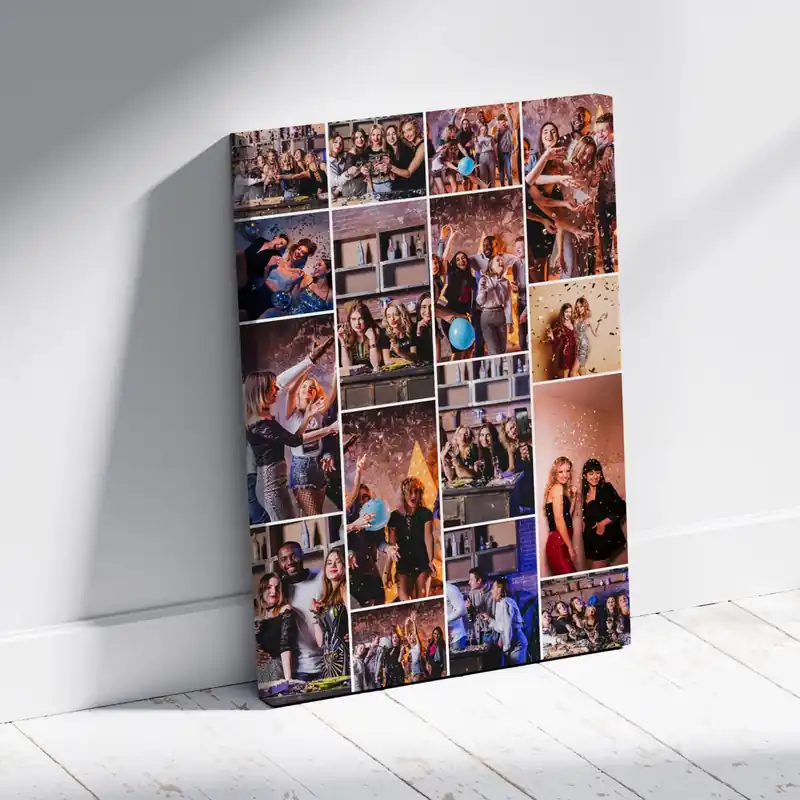 Reducere extra Pictură pe pânză Crearea unui tablou collage din fotografii Nr s42688