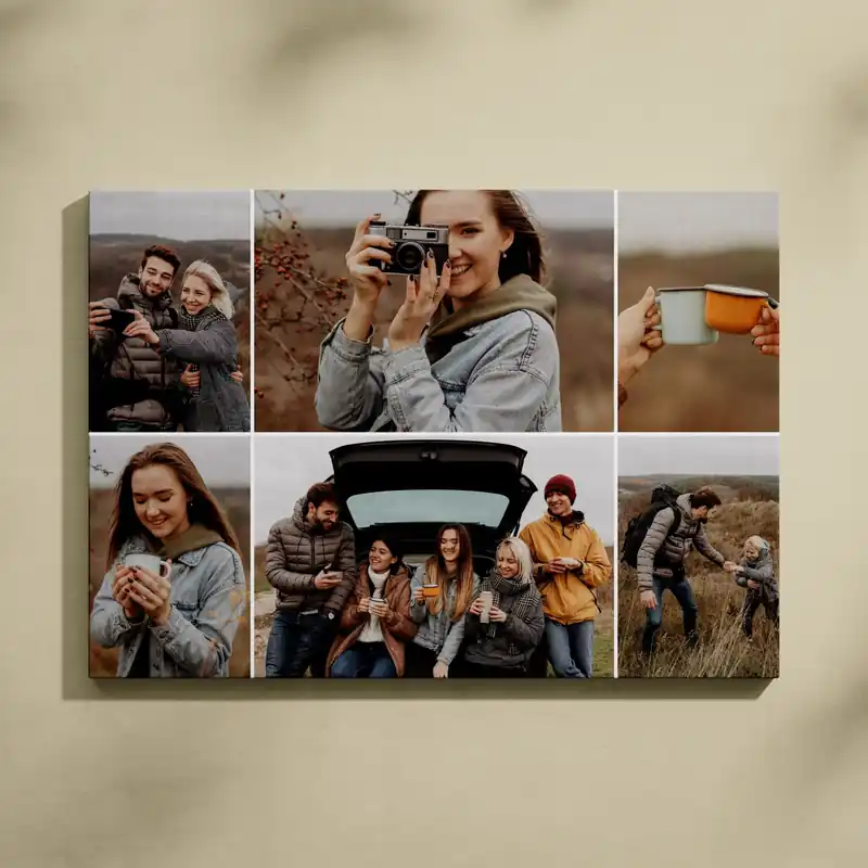 Pictură pe pânză Tablou collage foto unic din fotografiile dvs Nr s42690 Reducere