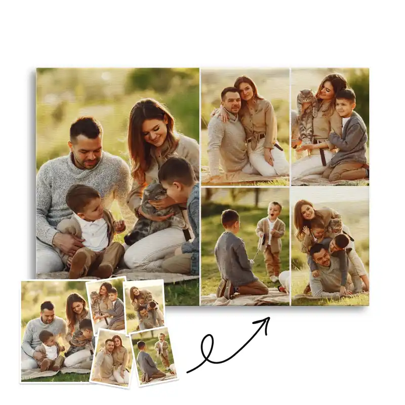 Pictură pe pânză Imprimarea unui tablou collage foto ca cadou Nr s42691 Ofertă exclusivă