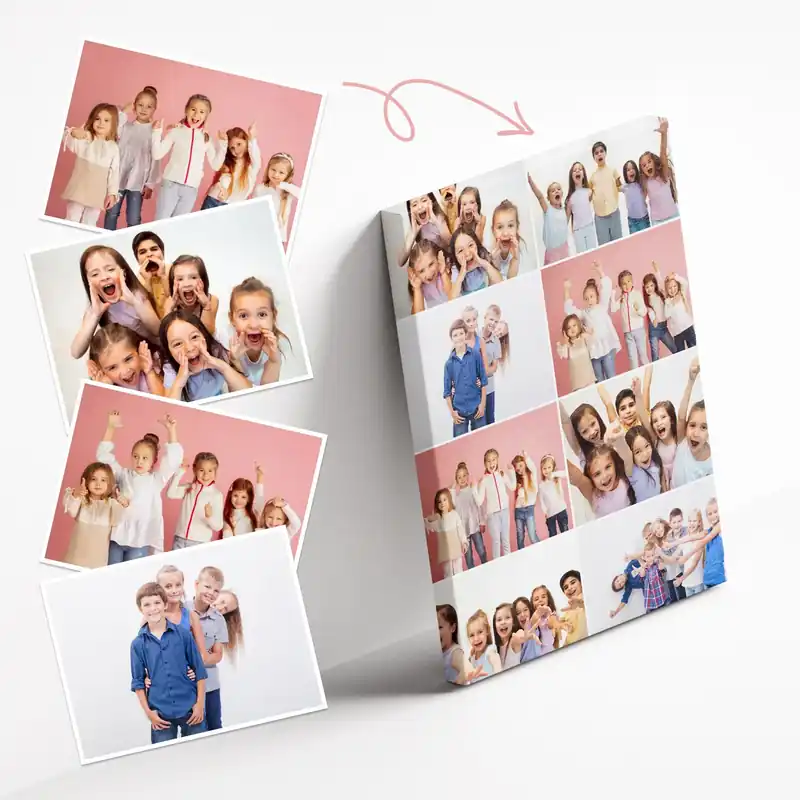 Pictură pe pânză Cumpărați un collage foto pe pânză ca cadou Nr s42692 Plată sigură