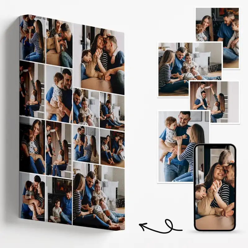 Pictură pe pânză Cumpără un tablou collage Nr s42694 Ofertă