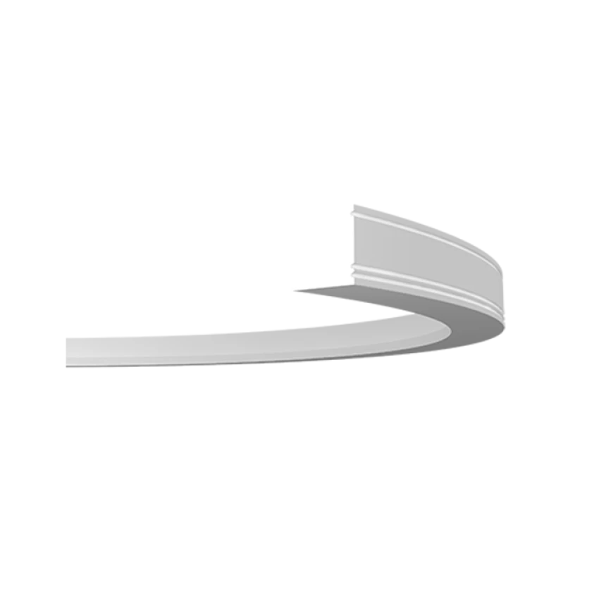 Cornisa decorativa flexibila pentru LED 1.50.226f, Dimensiuni 5.5 x 5.5 x 200 cm, Gaudi Decor Cornisa decorativa flexibila pentru LED 1.50.226f, Dimensiuni 5.5 x 5.5 x 200 cm, Gaudi Decor Livrare expres