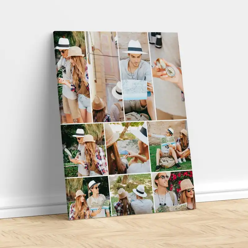 Pictură pe pânză Crearea unui tablou collage din fotografii Nr s42741 Reducere de preț