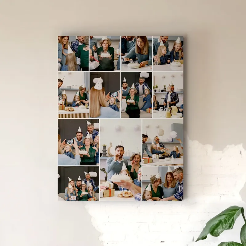 Lichidare de stoc Pictură pe pânză Tablou collage foto unic din fotografiile dvs Nr s42742