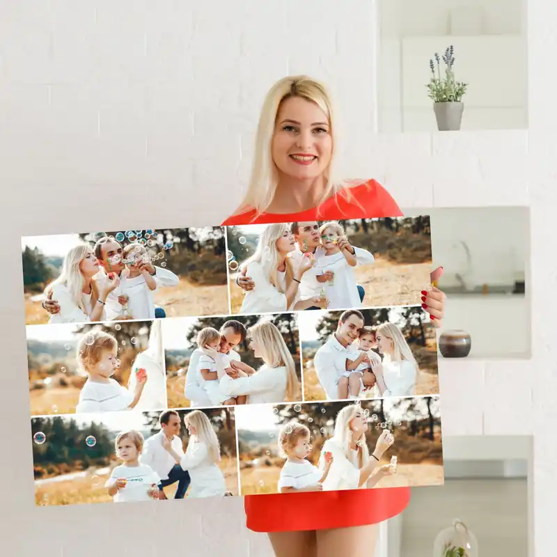 Pictură pe pânză Crearea unui tablou collage din fotografii Nr s42803 Reduceri