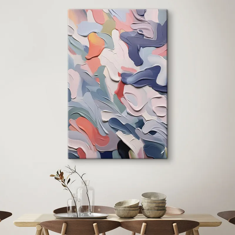 Popular Pictură pe pânză Abstracție imitație de lovituri de pensulă Nr s42839