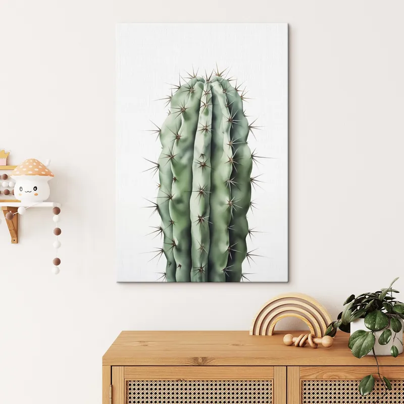 Ofertă Pictură pe pânză Cactus imitație acuarelă Nr s42961