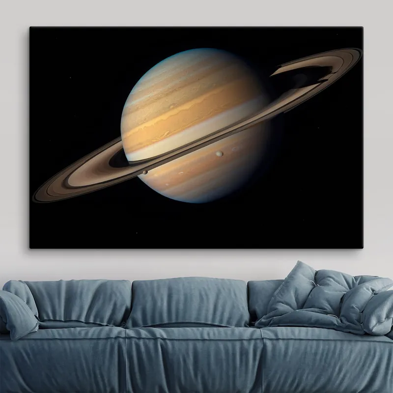 Pictură pe pânză Saturn fotografie Nr s42927 Expediere rapidă