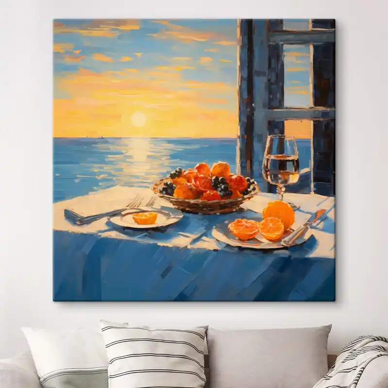 Pictură pe pânză Sunrise Flavor Nr s43141 Plată sigură