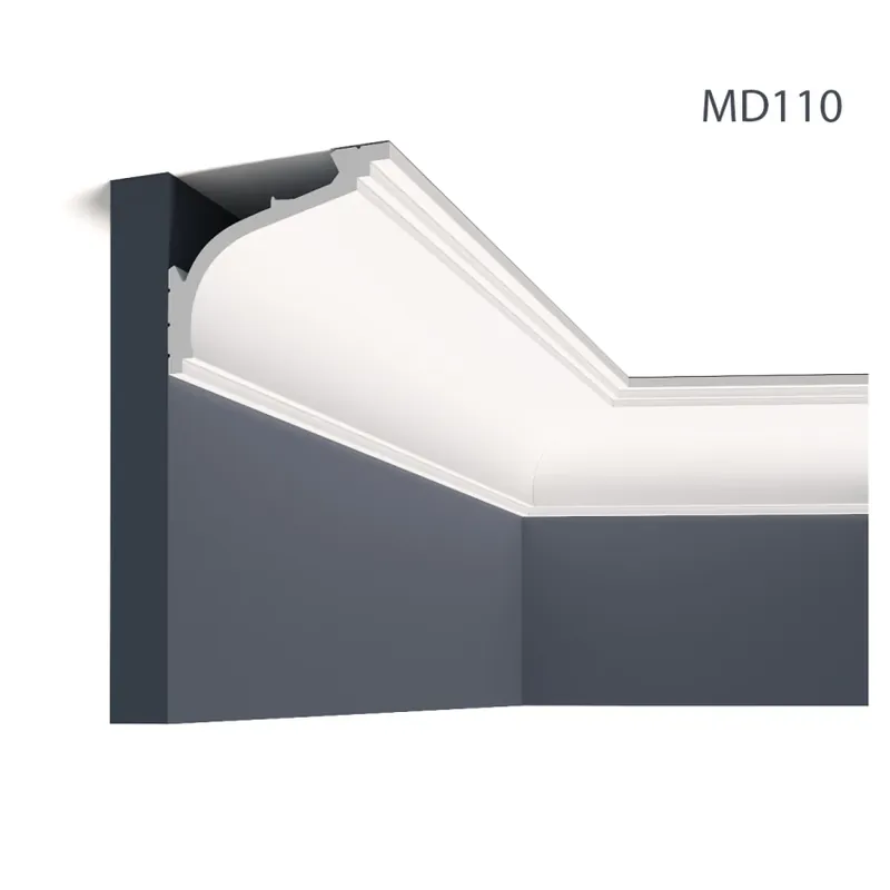 Cornisa decorativa MD110, 200 X 8.9 X 10.6 cm, Mardom Decor Cornisa decorativa MD110, 200 X 8.9 X 10.6 cm, Mardom Decor Reducere
