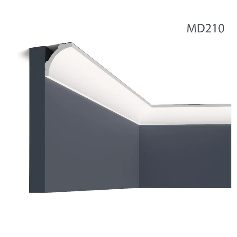 Chilipir Cornisa decorativa MD210, 200 X 5 X 5 cm, Mardom Decor Cornisa decorativa MD210, 200 X 5 X 5 cm, Mardom Decor