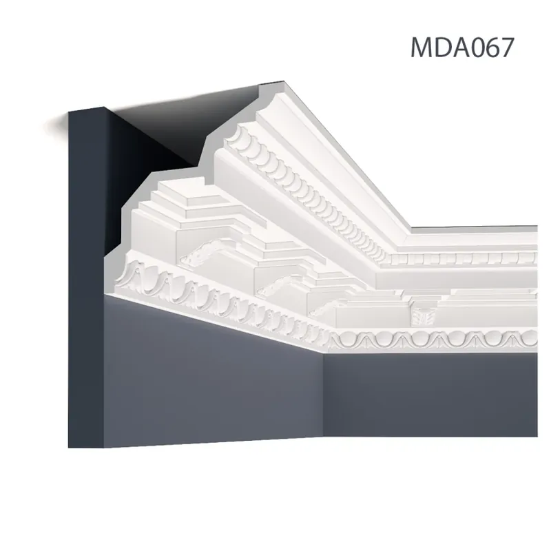Cornisa decorativa MDA067, 200 X 13.3 X 13.7 cm, Mardom Decor Cornisa decorativa MDA067, 200 X 13.3 X 13.7 cm, Mardom Decor Lichidare de stoc