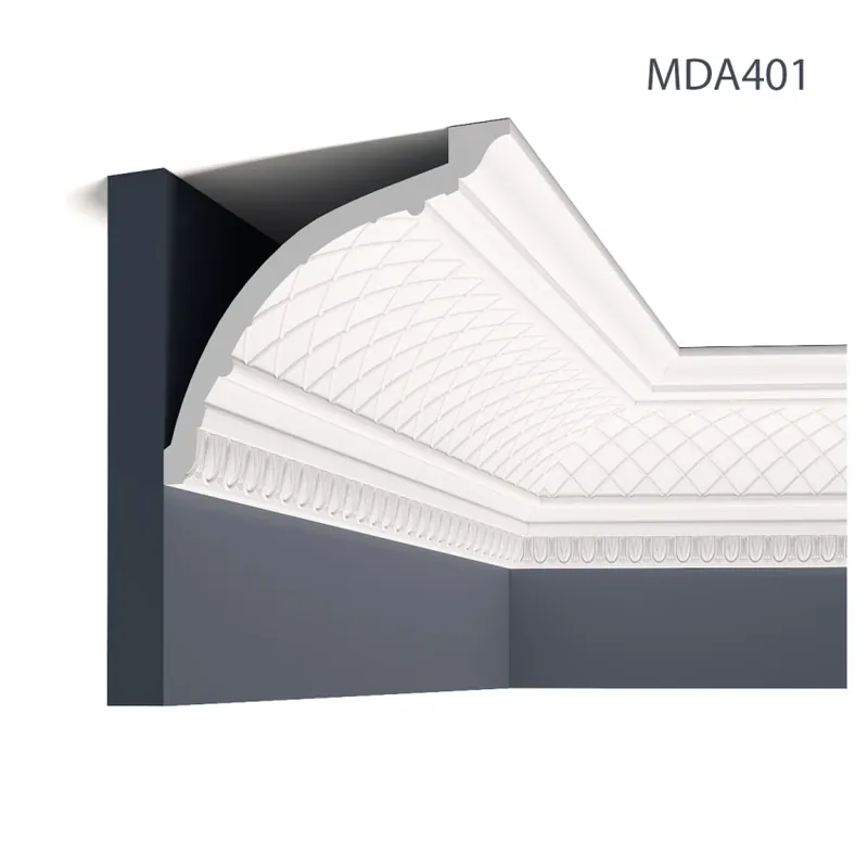 Cel mai bun preț Cornisa decorativa MDA401, 200 X 14.5 X 16.5 cm, Mardom Decor Cornisa decorativa MDA401, 200 X 14.5 X 16.5 cm, Mardom Decor