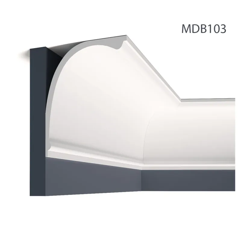 Cornisa decorativa MDB103, 200 X 18 X 14 cm, Mardom Decor Cornisa decorativa MDB103, 200 X 18 X 14 cm, Mardom Decor Retur gratuit