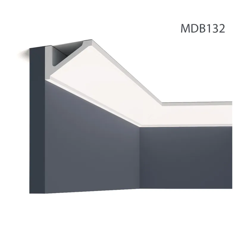 Expediere rapidă Cornisa decorativa MDB132, 200 X 5.5 X 8.7 cm, Mardom Decor Cornisa decorativa MDB132, 200 X 5.5 X 8.7 cm, Mardom Decor