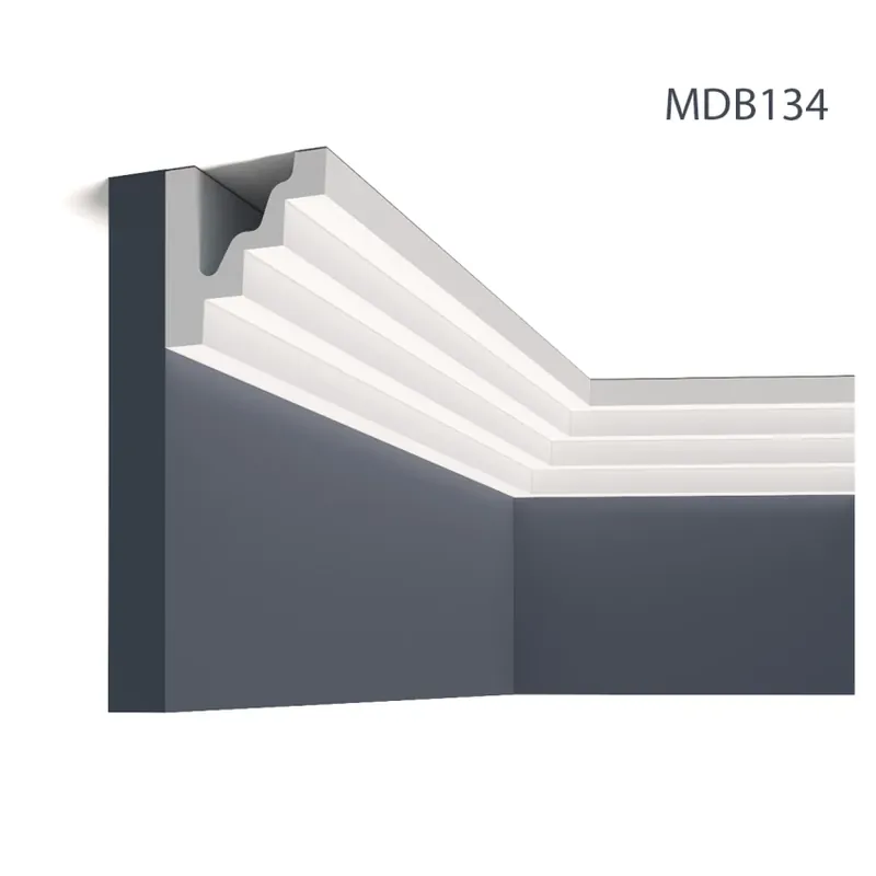 Cornisa decorativa MDB134, 200 X 8 X 8 cm, Mardom Decor Cornisa decorativa MDB134, 200 X 8 X 8 cm, Mardom Decor Vezi acum