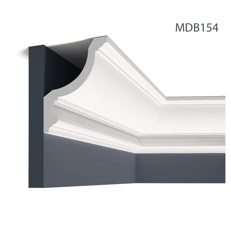 Cornisa decorativa MDB154, 200 X 15 X 12.5 cm, Mardom Decor Cornisa decorativa MDB154, 200 X 15 X 12.5 cm, Mardom Decor Livrare expres