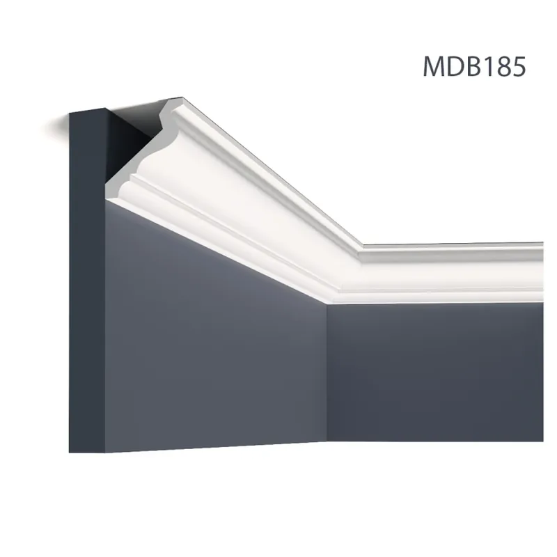 Premium Cornisa decorativa MDB185, 200 X 6.4 X 6.1 cm, Mardom Decor Cornisa decorativa MDB185, 200 X 6.4 X 6.1 cm, Mardom Decor