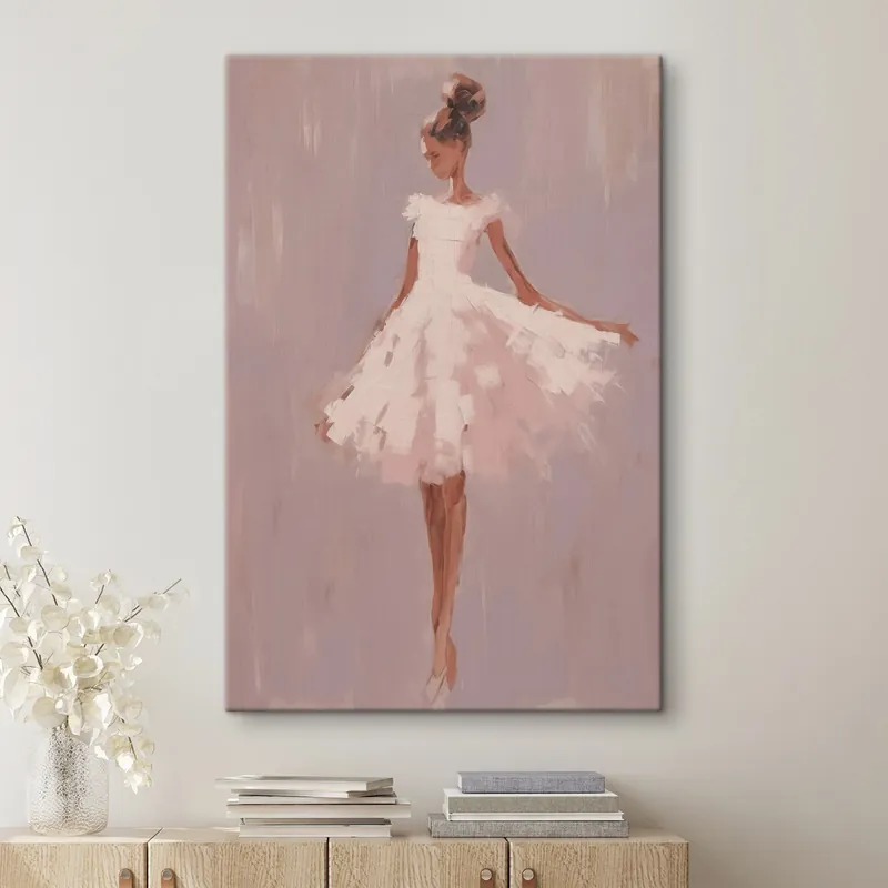 Preț promoțional Pictură pe pânză Ballerina pictură abstractă imitație Nr s43342