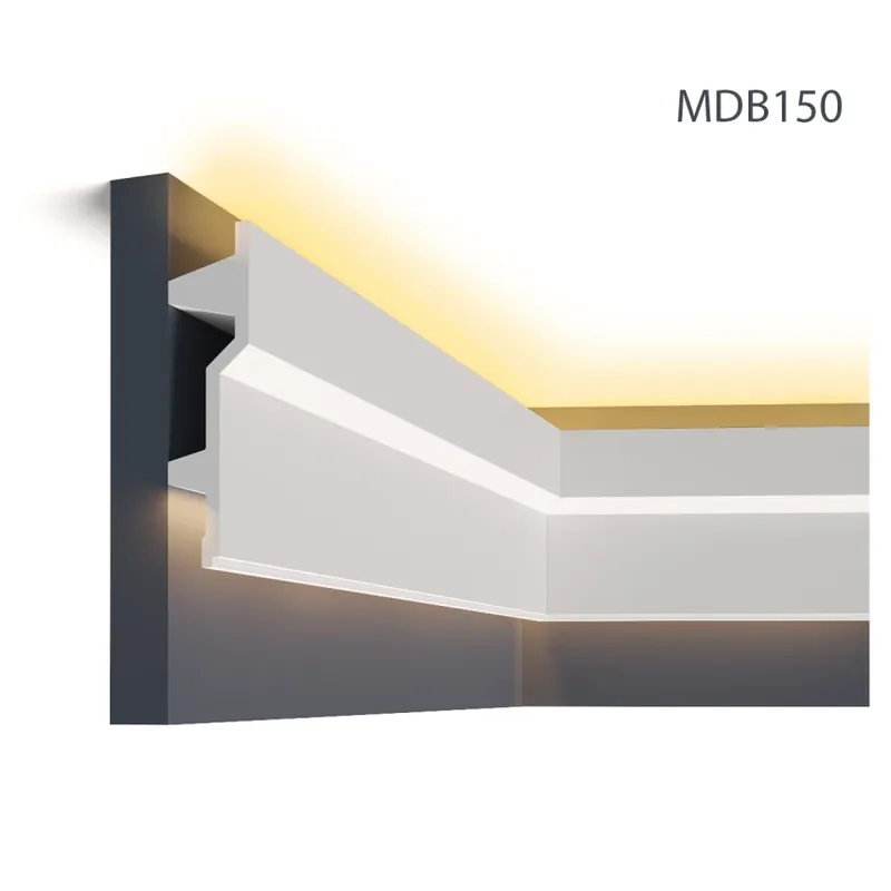 Cel mai bun preț Cornisa decorativa pentru LED MDB150, 200 X 15 X 4 cm, Mardom Decor Cornisa decorativa pentru LED MDB150, 200 X 15 X 4 cm, Mardom Decor