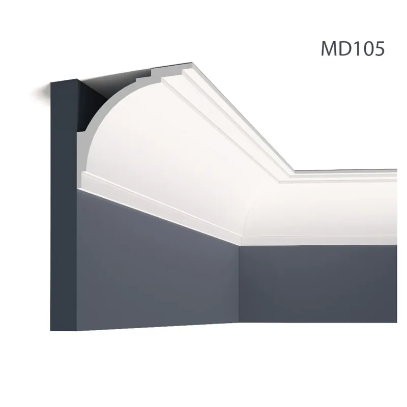 Cornisa decorativa pentru LED MD105, 200 X 10.8 X 12 cm, Mardom Decor Cornisa decorativa pentru LED MD105, 200 X 10.8 X 12 cm, Mardom Decor Cel mai vândut