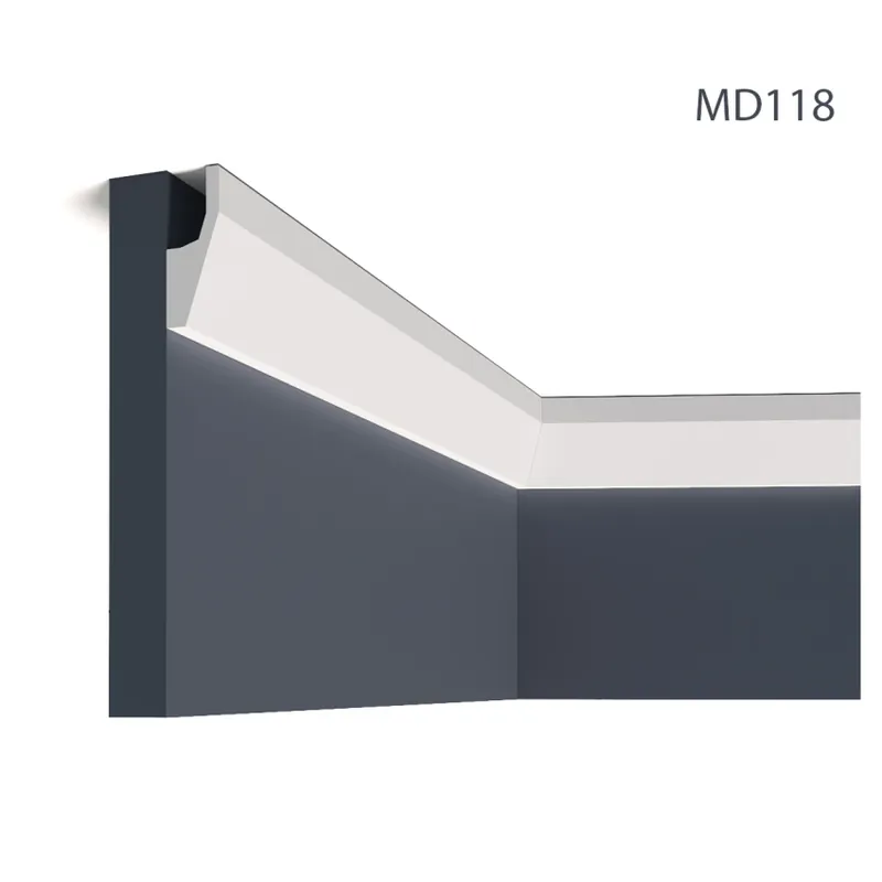 Cornisa decorativa pentru LED MD118, 200 X 7 X 2.7 cm, Mardom Decor Cornisa decorativa pentru LED MD118, 200 X 7 X 2.7 cm, Mardom Decor Ofertă specială